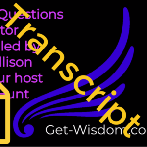 TRANSCRIPT - Viewer Questions for Creator Channeled by Karl Mollison 06Nov2018