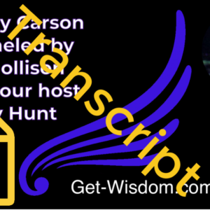 TRANSCRIPT - Johnny Carson Channeled by Karl Mollison 31July2018