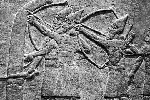 Ancient Assyrian hieroglyphic