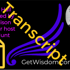 TRANSCRIPT - Manly P. Hall Channeled by Karl Mollison 05Oct2017