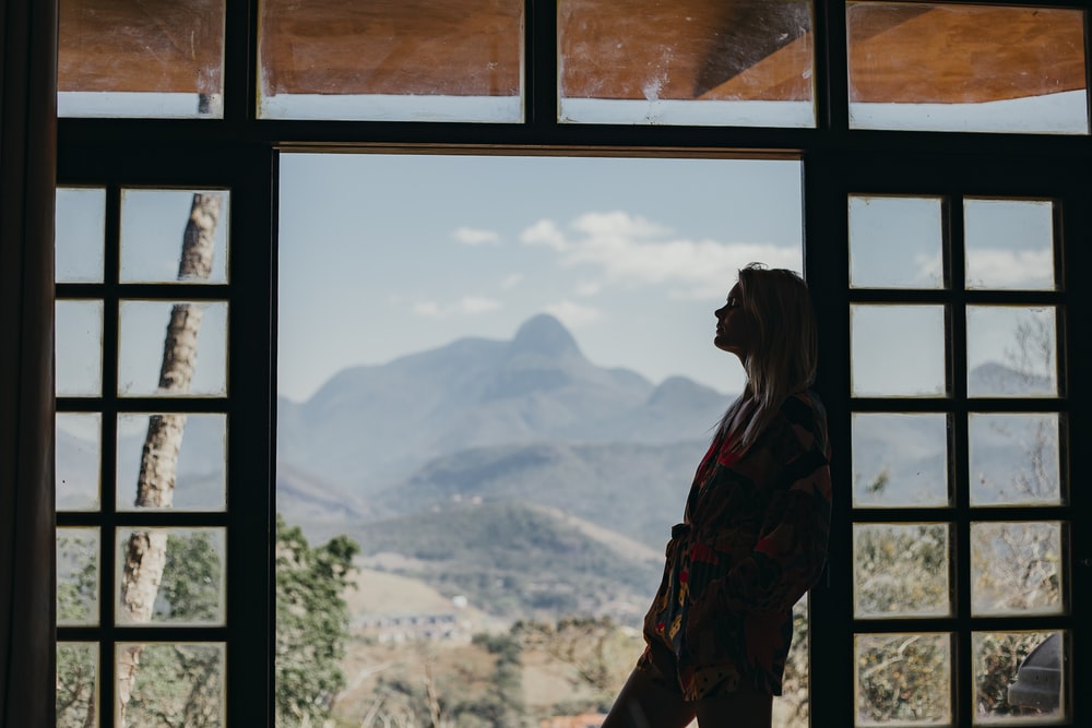 a woman wonders about the nature of the universe 